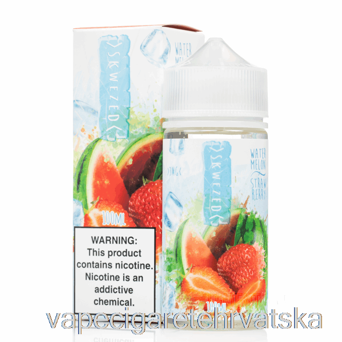 Vape Hrvatska Ledena Lubenica Jagoda - Skwezed - 100ml 3mg